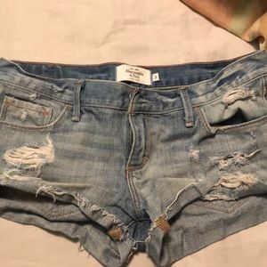Abercrombie & Fitch jean short shorts